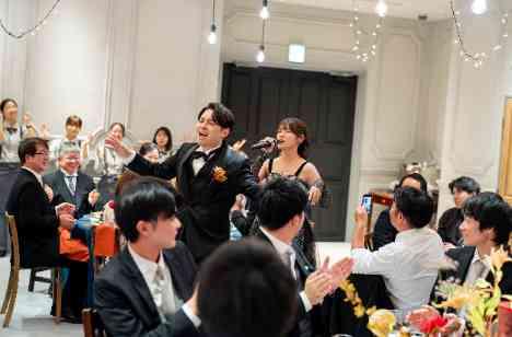クスッと笑える謎解きWEDDING♪の披露宴画像