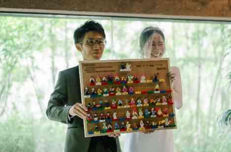 ゲストとの距離が深まる温かいひとときの結婚式の挙式画像