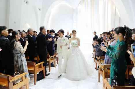 【想いを束ねて贈る】祝福のはじまり の挙式画像
