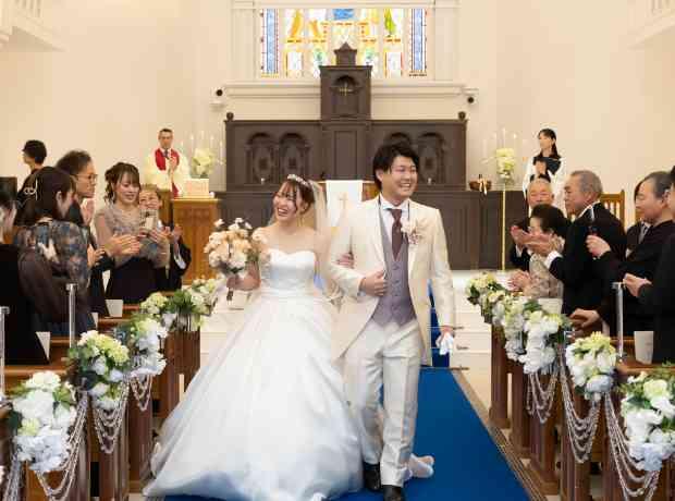 一人ひとりに「感謝の想い」を手渡す結婚式の挙式実例画像