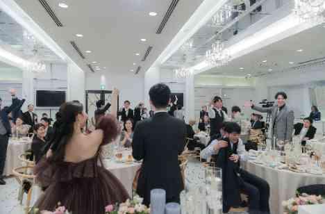バレンタインが彩る甘いWedding♡の披露宴画像