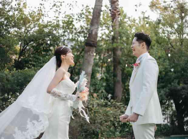 好きなことをたくさん取り入れた結婚式の挙式実例画像