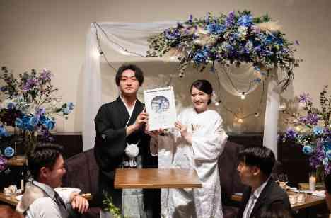 家族の愛と笑顔を未来へ紡いだ幸せな一日の演出画像
