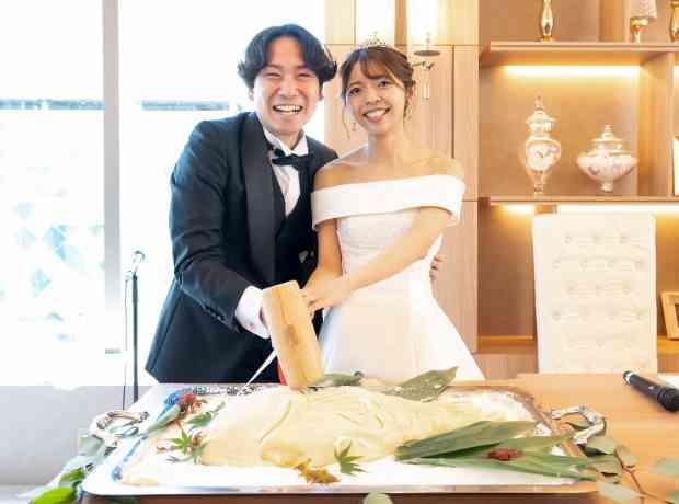 楽しくワイワイ過ごすスマイルWeddingの挙式実例画像