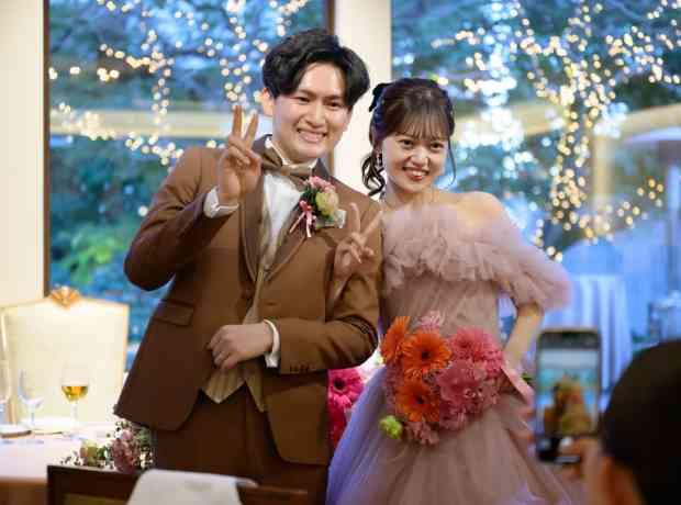 イルミネーション灯るロマンチックWeddingの挙式実例画像