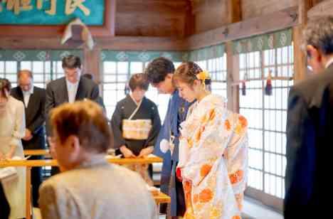  o家様N家様【武田神社式・会場コンチェルト】の挙式画像