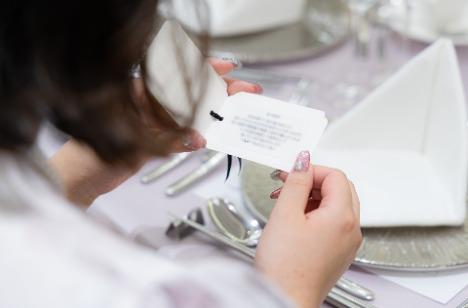 愛情と感謝をつめこんだ想いを大切にした結婚式の披露宴画像