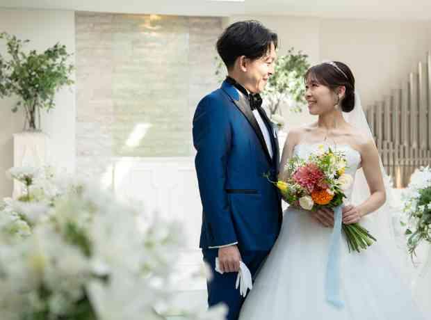 ご家族・ご親族様と迎える温かなご結婚式の挙式実例画像