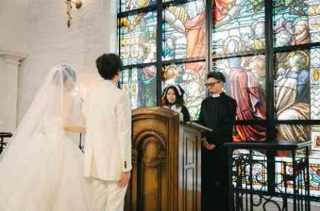 お二人の【好き】がつまった Pop Weddingの挙式画像