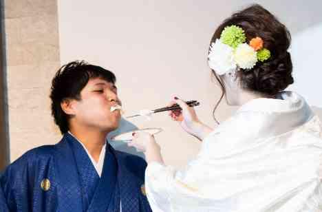 古き良きを取り入れた和モダンパーティーの演出画像