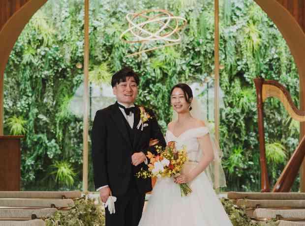 ふたりの大好き！楽しい！を詰め込んだ結婚式の挙式実例画像