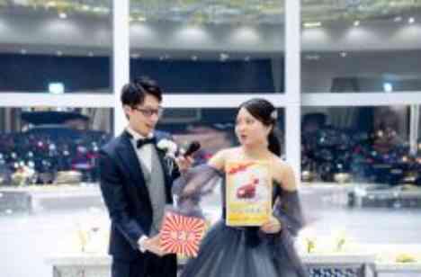 【東京の夜景】がコンセプトの大人可愛い結婚式の演出画像