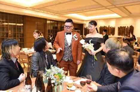 和と洋を取り入れたオリジナルのセンスが光る結婚式の演出画像