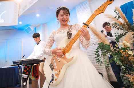 音楽と笑顔が響き合う、最高のFes Weddingの演出画像
