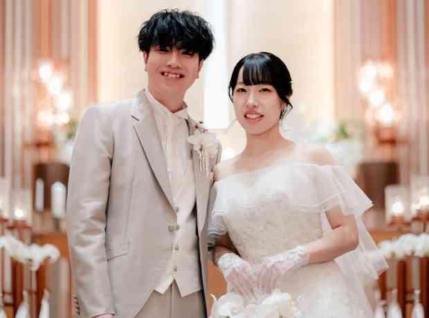 一瞬一瞬が思い出に..."好き"が溢れた結婚式の挙式実例画像