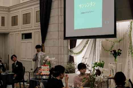 一瞬一瞬が思い出に..."好き"が溢れた結婚式の演出画像