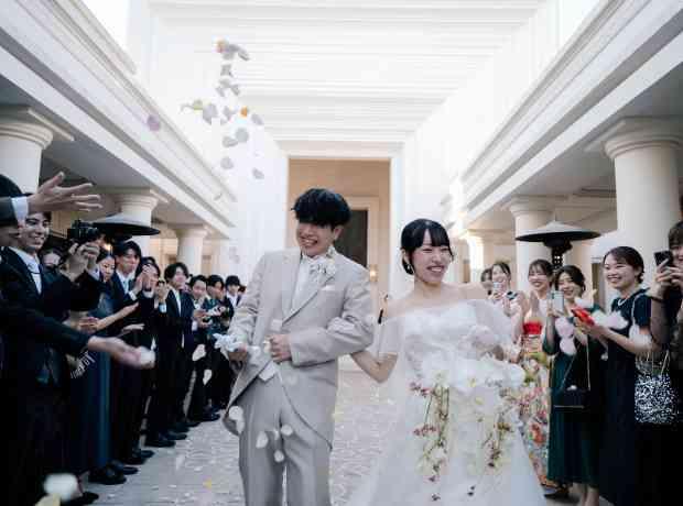 おふたりオリジナルの「らしさ全開」結婚式の挙式実例画像