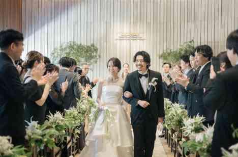～KABANE Union～ルーツを合わせた結婚式の挙式画像
