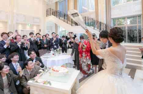 笑いあり涙ありのアットホームWeddingの披露宴画像