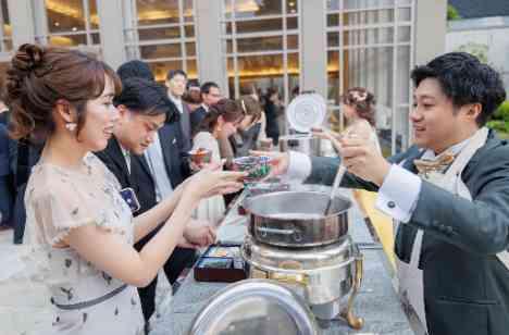 おもてなしと笑顔あふれる幸せな結婚式！の演出画像
