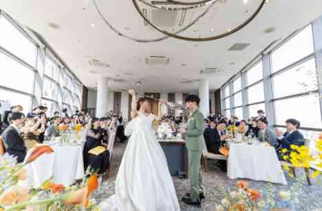「ありがとう」と「笑顔」があふれる結婚式の演出画像