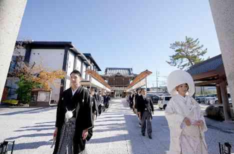 大切なみんなに“ありがとう”を伝える日の挙式画像