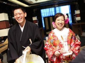 衣装にこだわりあり！笑いあり・涙ありの結婚式の挙式実例画像
