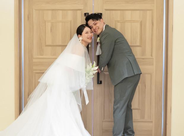 まるで我が家に招くようなアットホームな結婚式の挙式実例画像