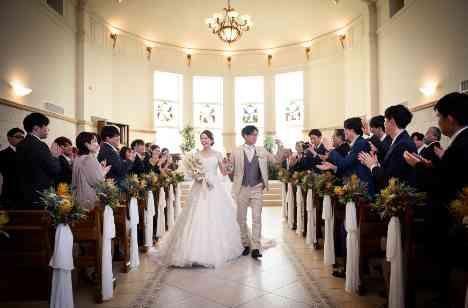 ~ご縁に乾杯~ 笑顔満祭な美味しい!楽しい!結婚式の挙式画像
