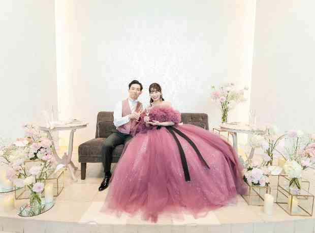 ドレス３着にお色直し！笑顔あふれる幸せ結婚式の挙式実例画像