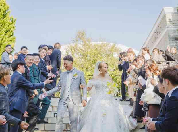 ふたりのこだわりをつめこんだ自由な結婚式の挙式実例画像
