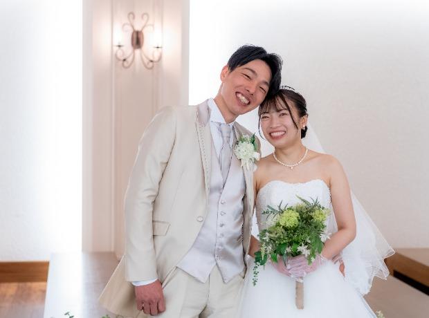 感謝とご縁に包まれたナイトウエディングの挙式実例画像