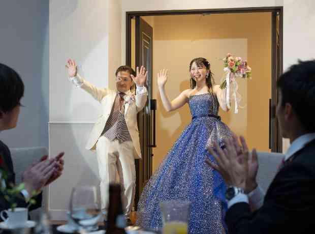 おふたりの【温泉愛】彩る＊癒しと感謝の結婚式の挙式実例画像