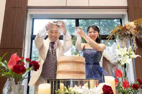 おふたりの【温泉愛】彩る＊癒しと感謝の結婚式の演出画像
