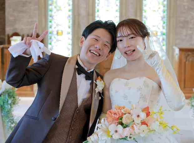 おふたりの大好きなものを詰め込んで♡の挙式実例画像
