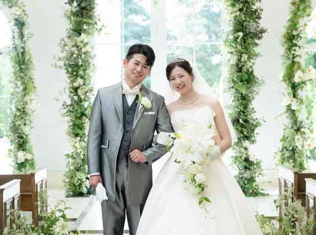 おふたりらしさで溢れた笑顔たくさんの結婚式の挙式実例画像