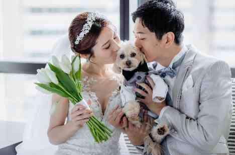 海外weddingを思わせる空間で感謝を伝える時間の準備・打ち合わせ画像