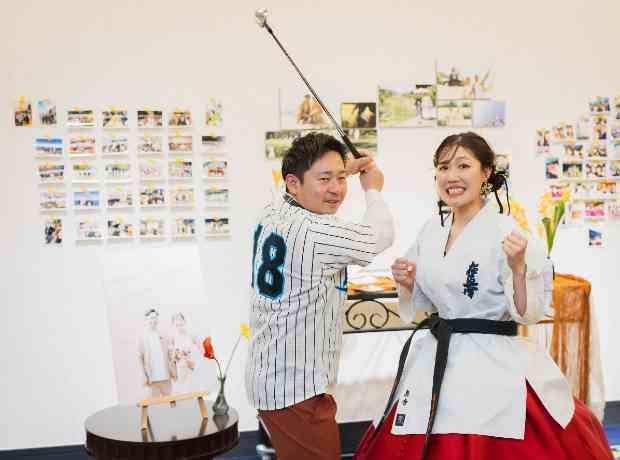 ふたりの【大好き】を詰め込んだ結婚式♪の挙式実例画像