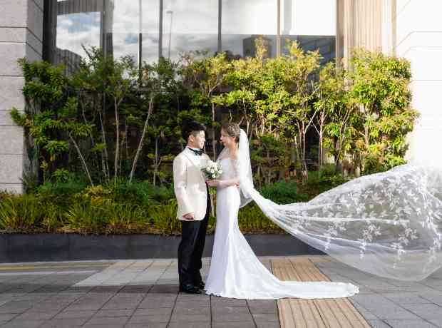 こだわり溢れる自分達らしいペットWEDDINGの挙式実例画像