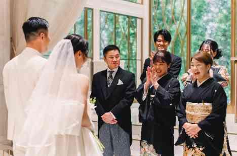 みんなでワイワイお祭りみたいな素敵な一日♪の挙式画像