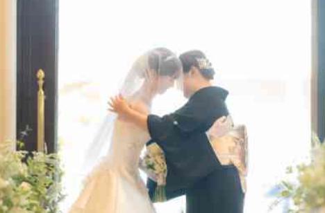 唯一無二のオリジナリティで感動を分かち合えた結婚式の挙式画像