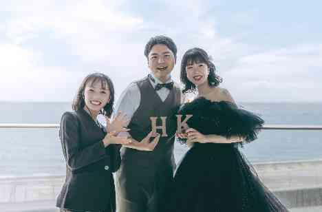 ありがとうが花ひらき 笑顔が実る weddingの演出画像