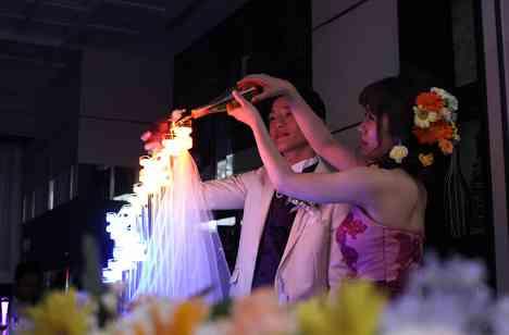 笑顔と涙溢れる♡Wedding Partyの演出画像