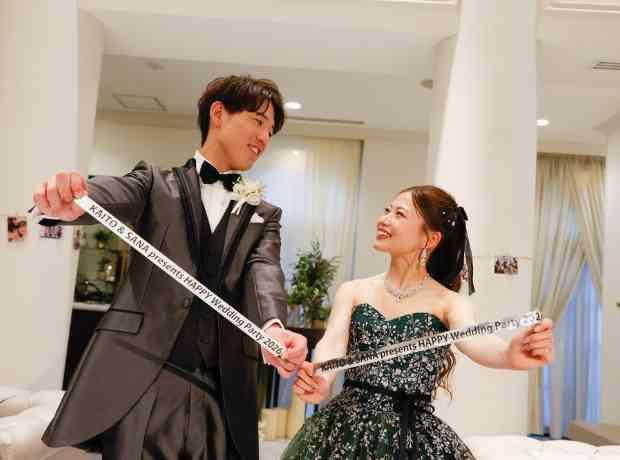 まるでライブ会場！みんなで盛り上がる最高の一日の挙式実例画像