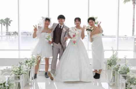 大好きな愛犬と一緒に過ごすワンちゃん結婚式の挙式画像