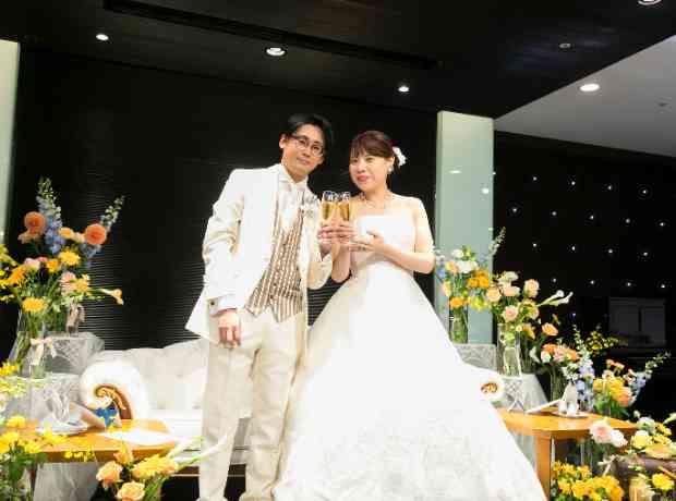 おふたりのこだわり溢れる！洋×和Weddingの挙式実例画像