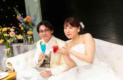 おふたりのこだわり溢れる!洋×和Weddingの披露宴画像