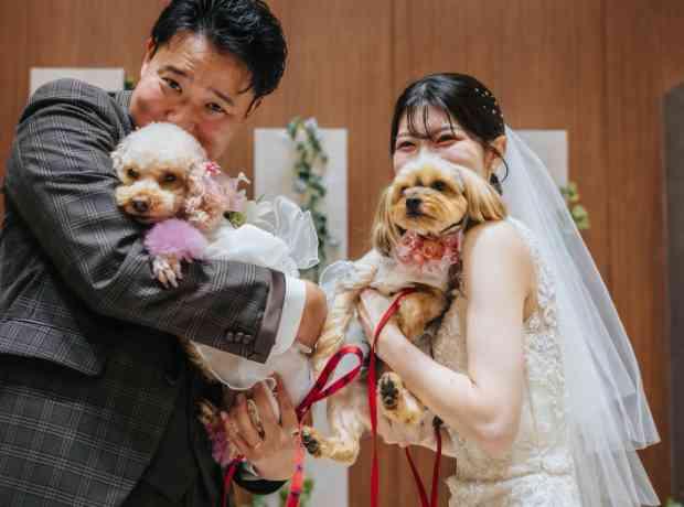 おふたりからゲスト全員へ感謝をカタチにの挙式実例画像