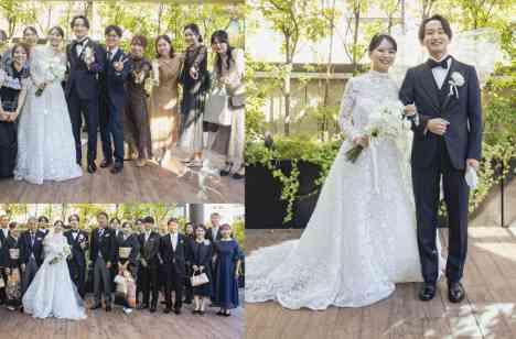 上質な空間で過ごす大切なゲストのみなさまとの結婚の挙式画像