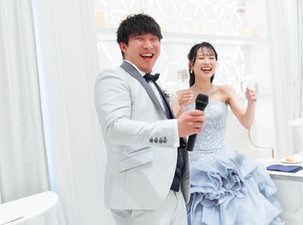 幸せの“ブルー”をたくさん詰め込んだ1日の挙式実例画像